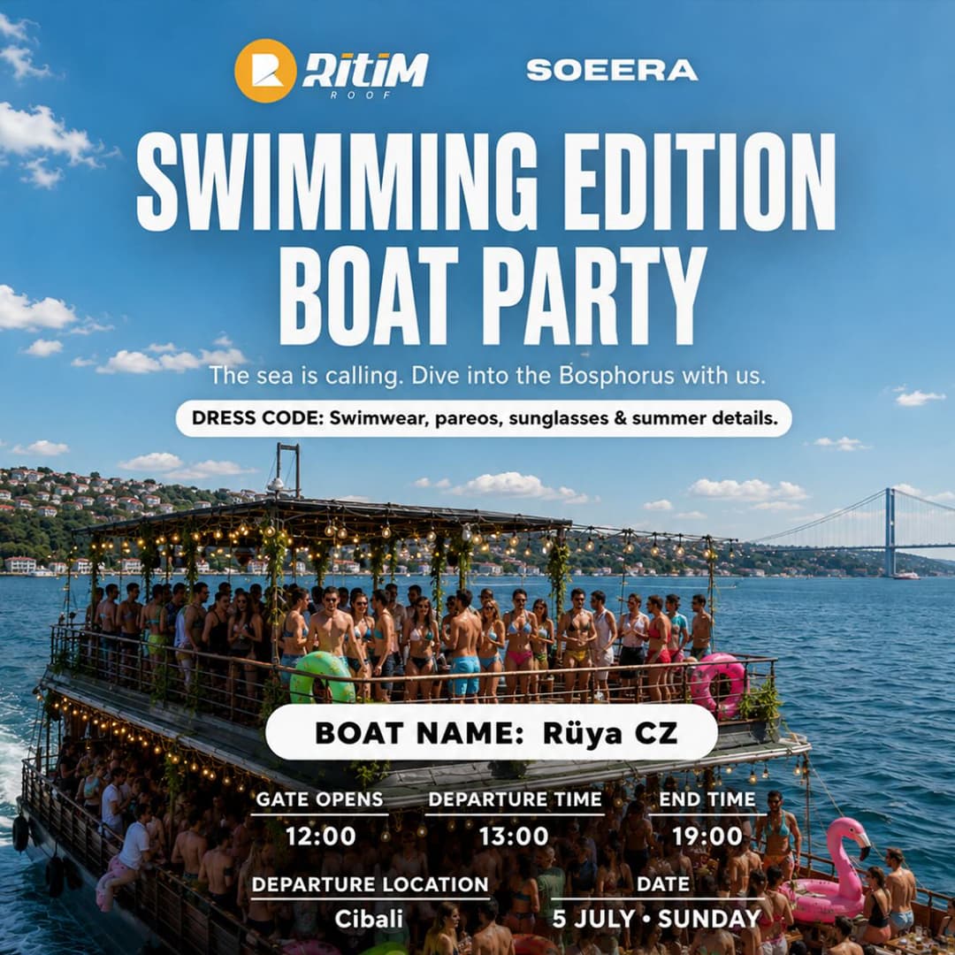 SWIMMING EDITION BOAT PARTY