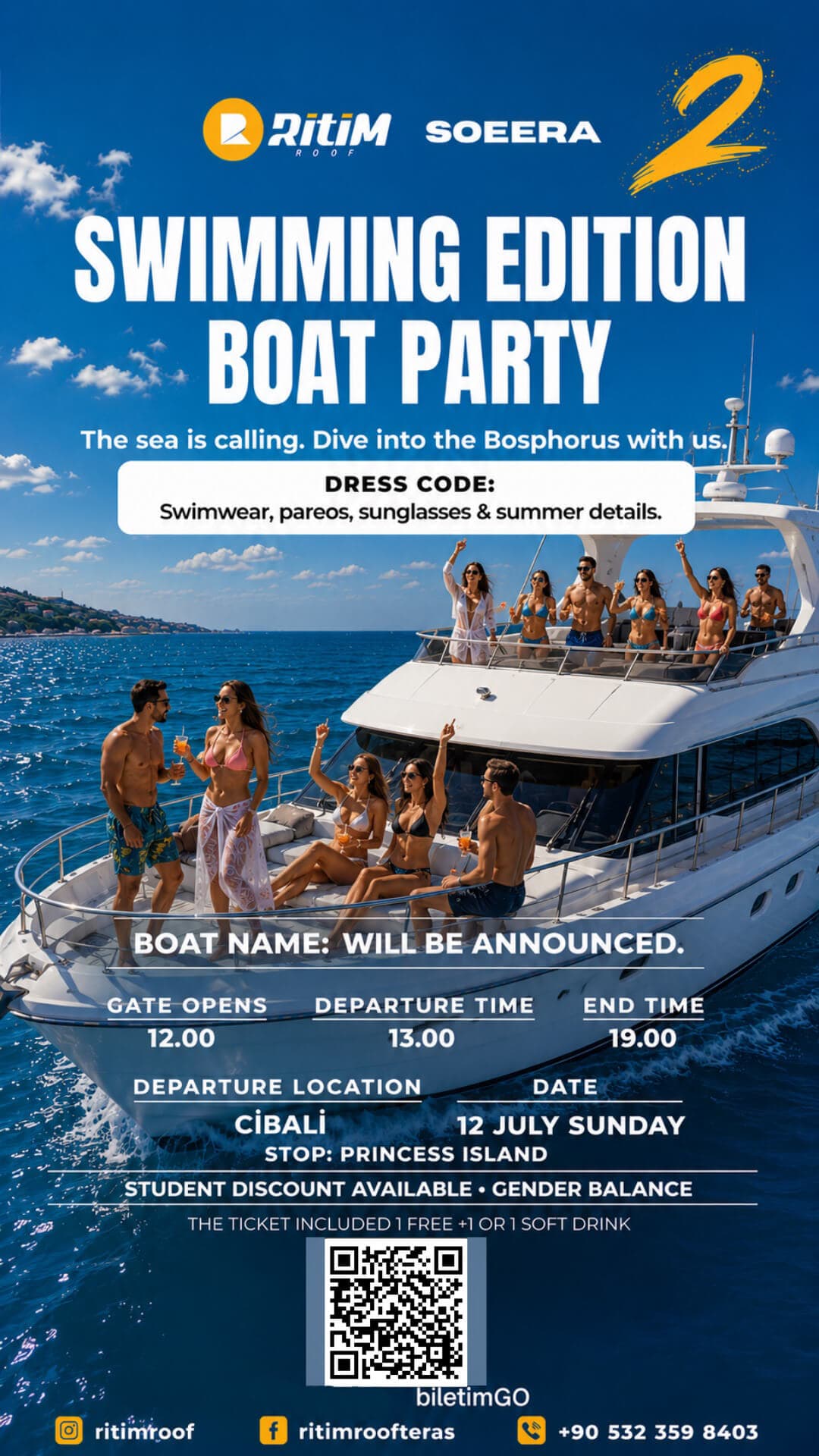 SWIMMING EDITION BOAT PARTY 2