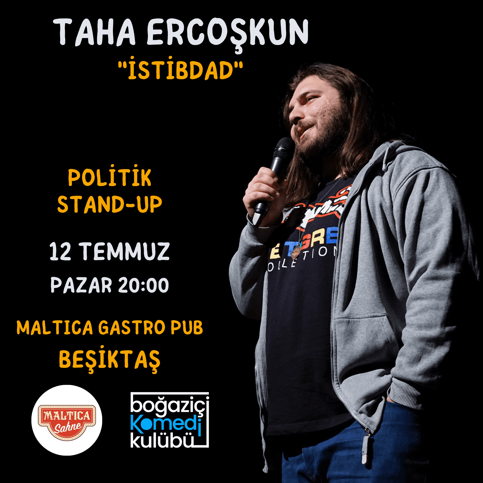 Taha Ercoşkun – Politik Stand-up – İstanbul
