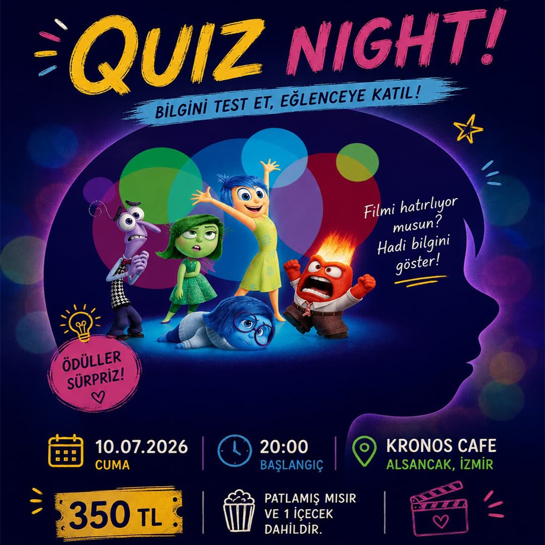 Ters Yüz 1 Quiz Night