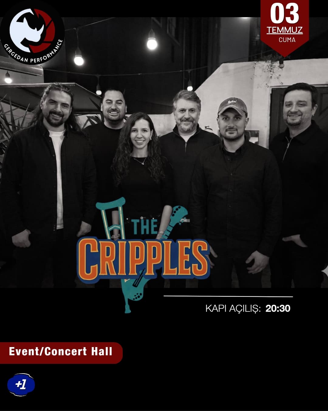 THE CRIPPLES Konseri