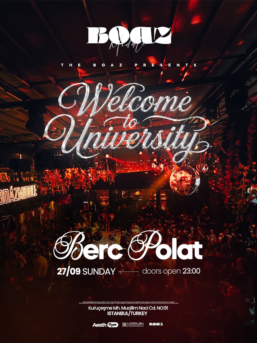 UNIVERSITY WELCOME PARTY