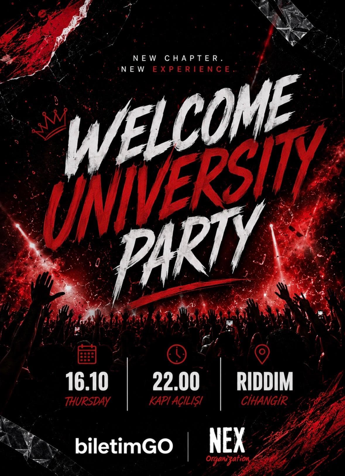 WELCOME UNİVERSİTY PARTY