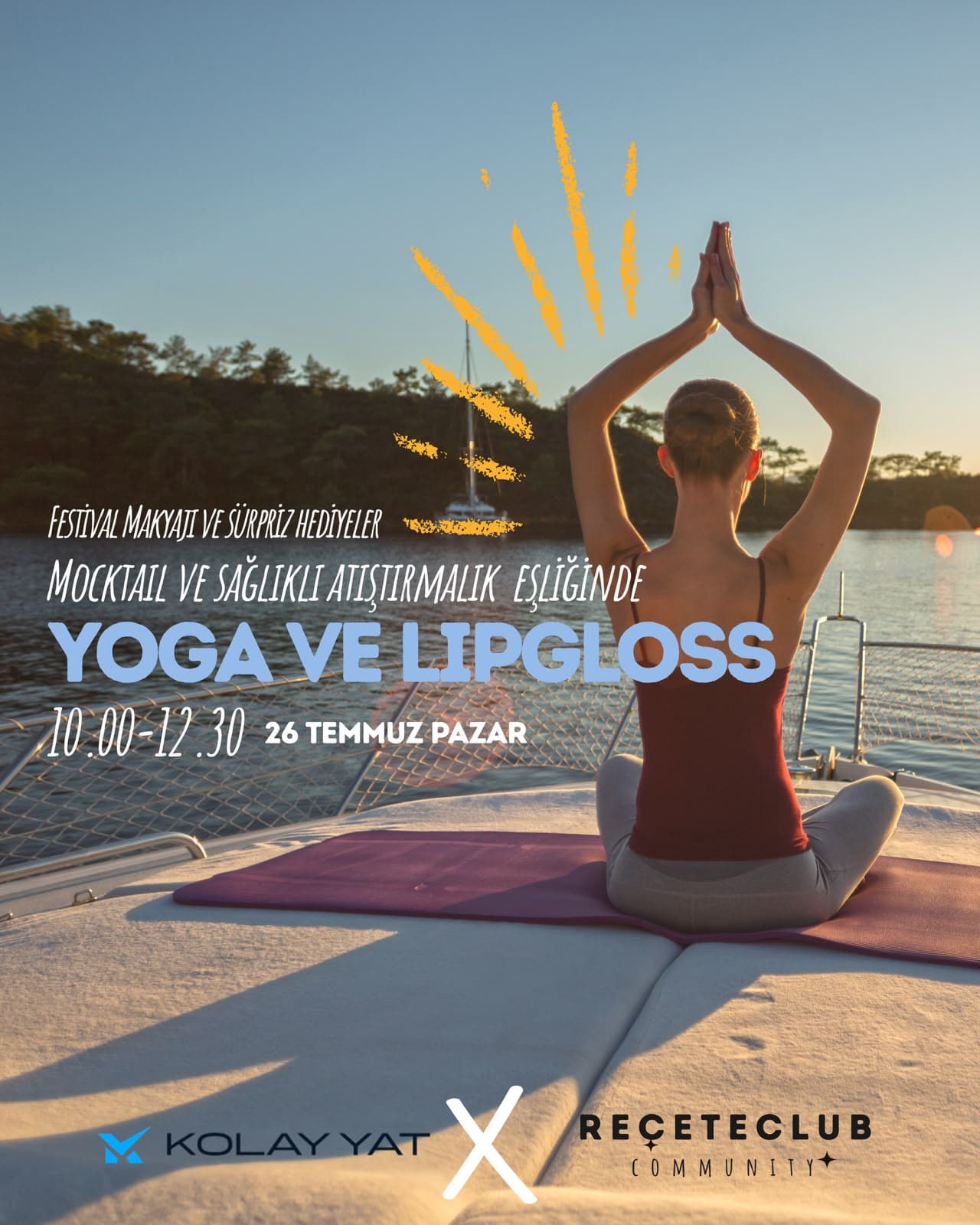 Yatta Yoga x LipGloss Atölyesi: Festival Glow