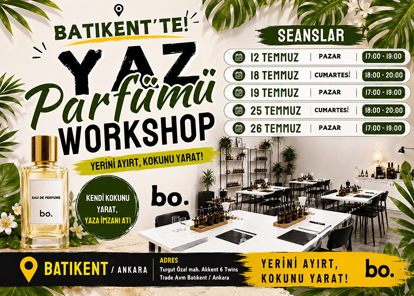 Yaz Parfümü Workshop