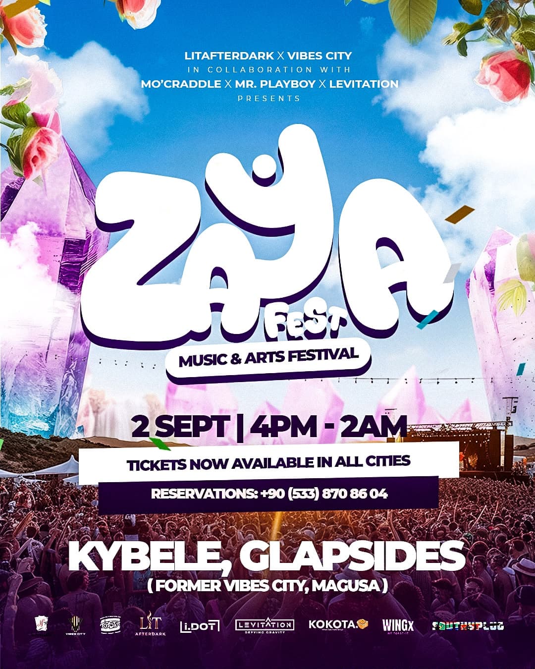 ZAYA FEST - WHERE MUSIC MEETS ART Biletleri - KYBELE CLUB