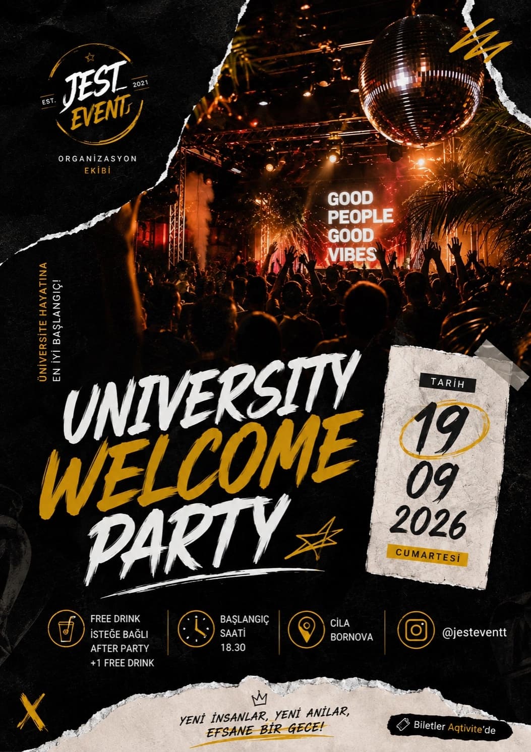 UNİVERSİTY WELCOME PARTY