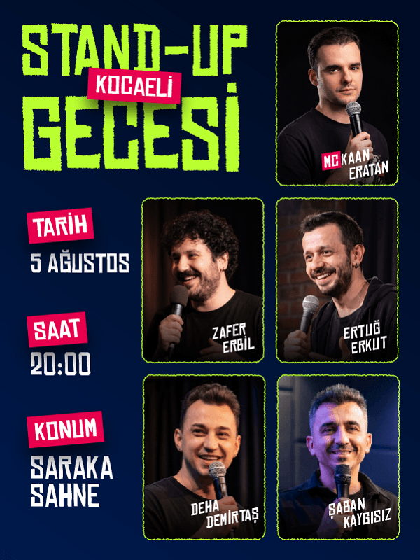4’lü Stand-Up Gecesi