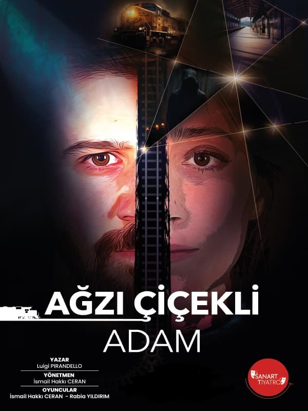 Ağzı Çiçekli Adam