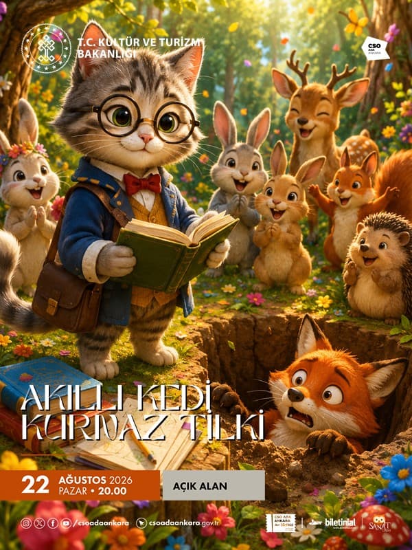 Akıllı Kedi Kurnaz Tilki