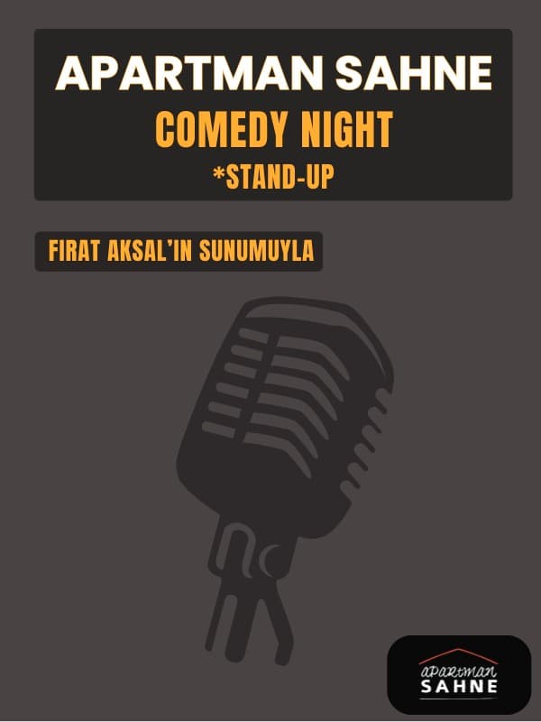 Apartman Sahne Comedy Night – Stand Up