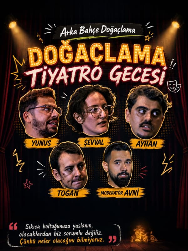 Arka Bahçe Doğaçlama – Doğaçlama Tiyatro Gecesi