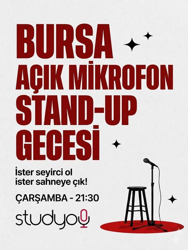 Bursa Açık Mikrofon Gecesi