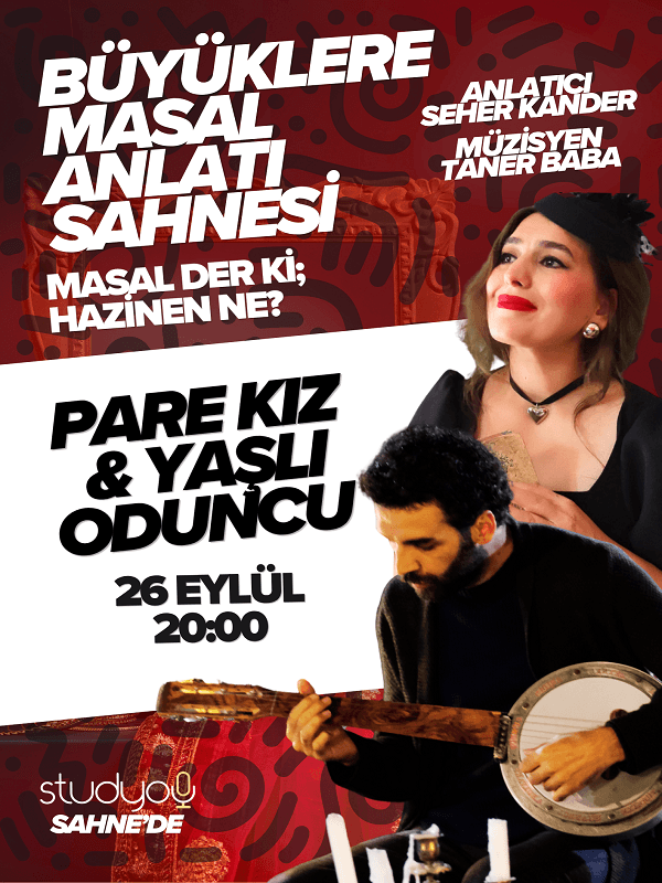 Büyüklere Masal Anlatısı Sahnesi