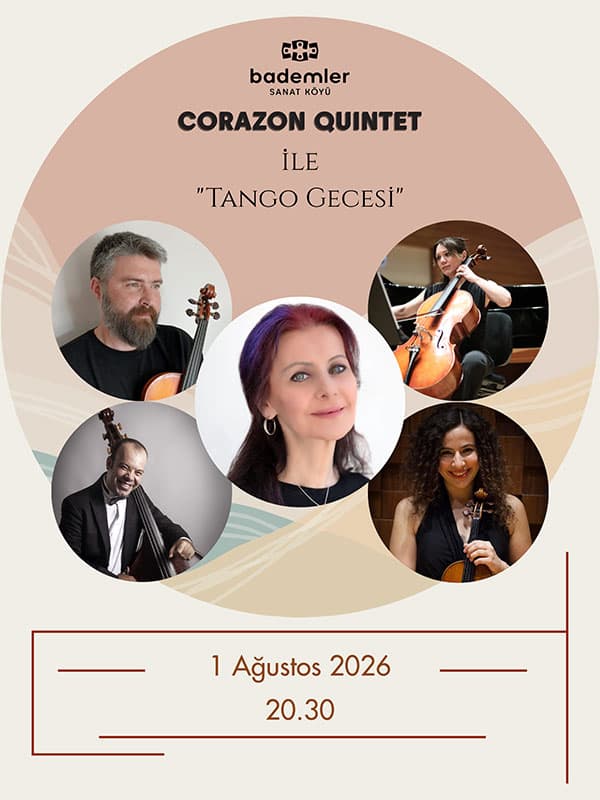 Corazon Quintet ile “Tango Gecesi