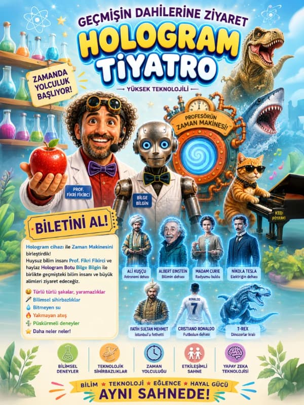 Hologram Tiyatro ile Zamanda Yolculuk