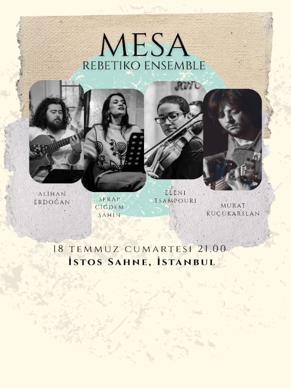 istos sahne: Mesa Rebetiko Ensemble