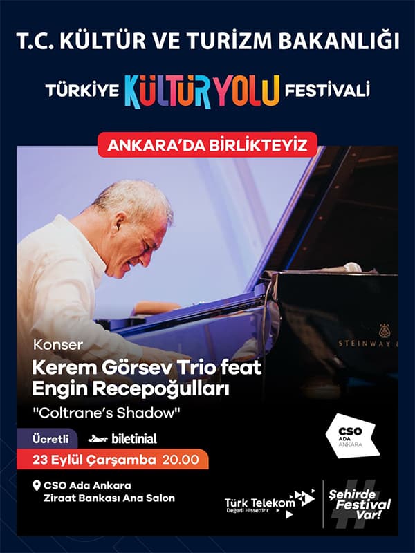 Kerem Görsev Trio feat Engin Recepoğulları