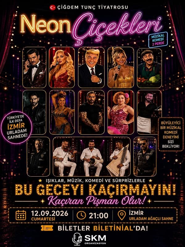 Neon Çiçekleri