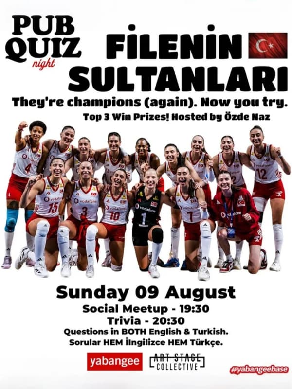 Pub Quiz on Filenin Sultanları: Questions in English & Turkish