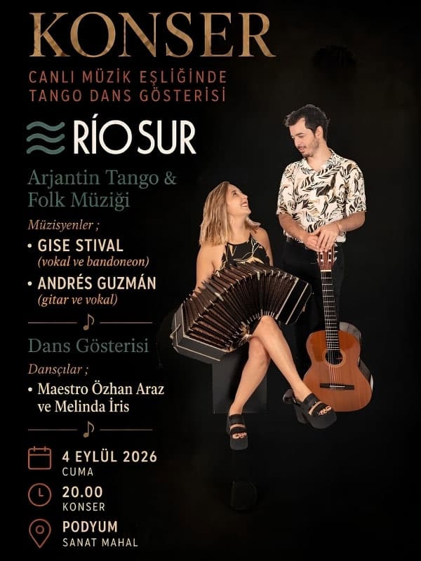 RIO SUR – Arjantin Tango ve Folklorik Müzik Konseri