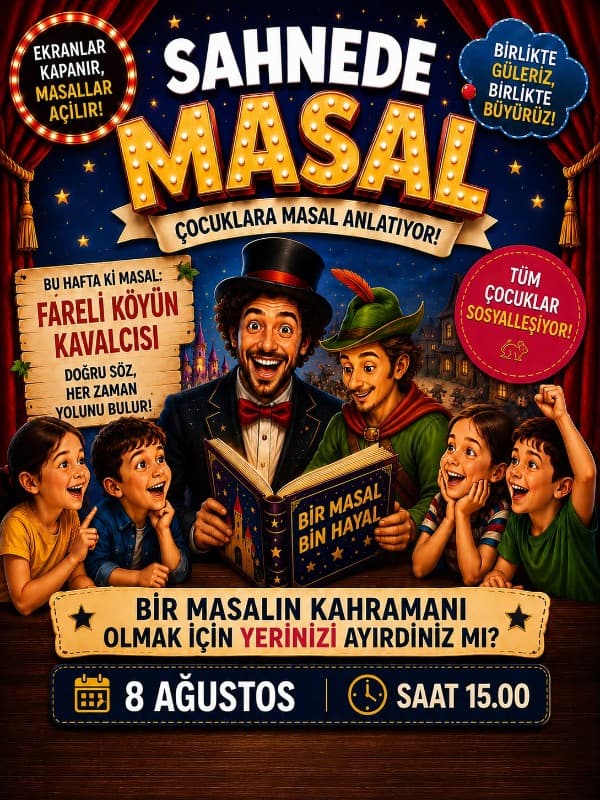 Sahnede Masal(Fareli Köyün Kavalcısı )