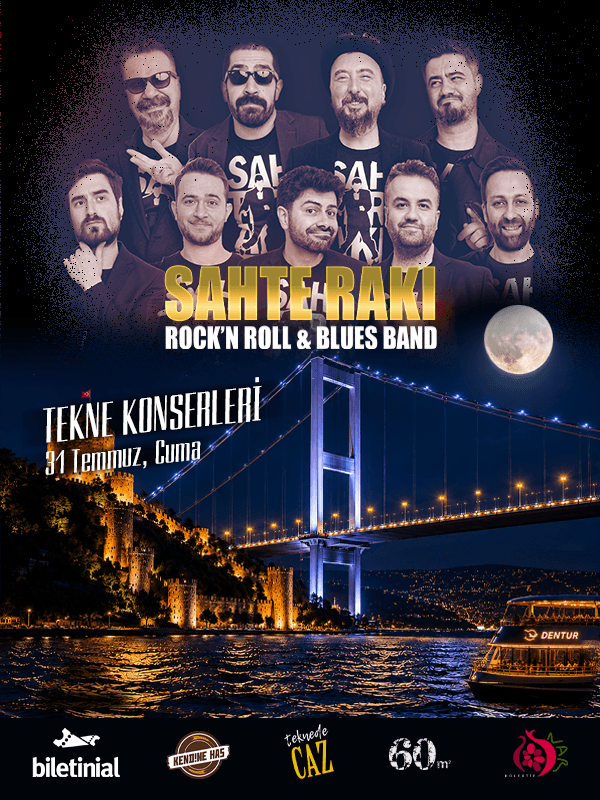 Sahte Rakı Blues & Rock’n Roll Band & Tekne Konseri