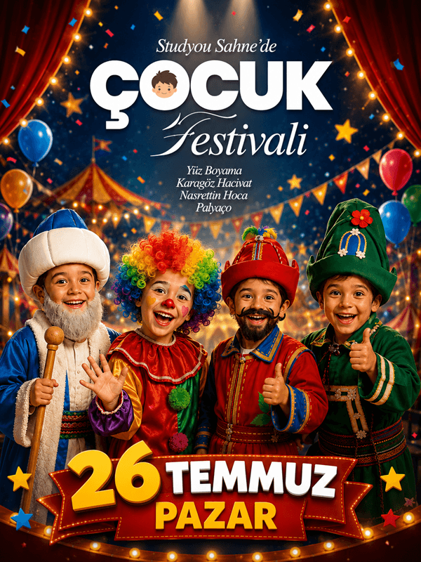 Studyou Sahne’de Çocuk Festivali