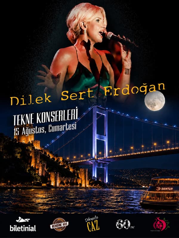 Teknede Caz & Dilek Sert Erdoğan Biletleri - ÜSKÜDAR DENTUR İSKELESİ