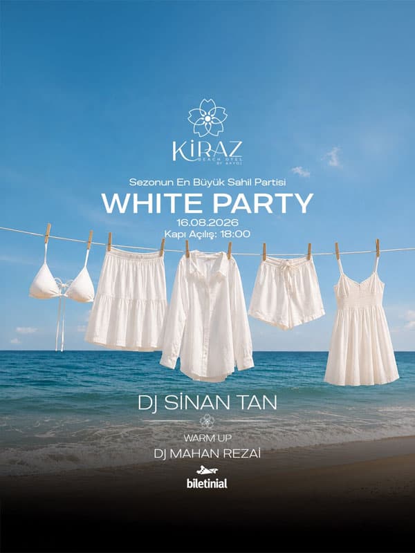 White Party Dj Sinan Tan