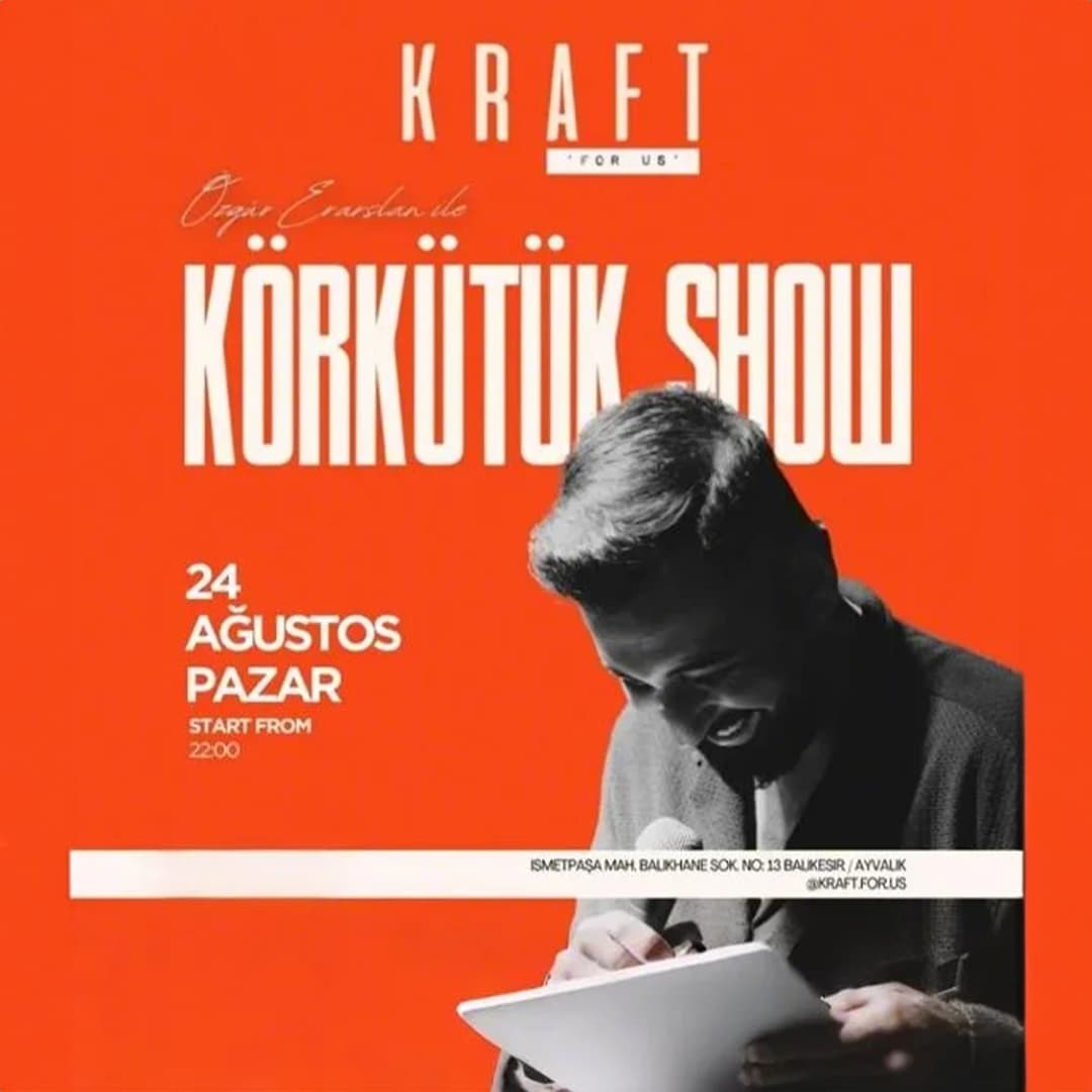 Körkütük Show Biletleri - PENGUEN KÜLTÜR SANAT BİSTRO & COMEDY CLUB