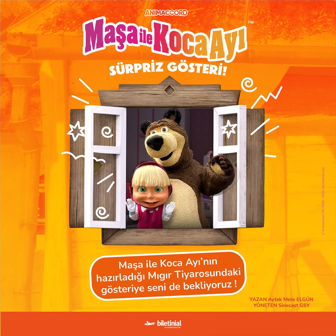 Maşa ile Koca Ayı Sürpriz Gösteri