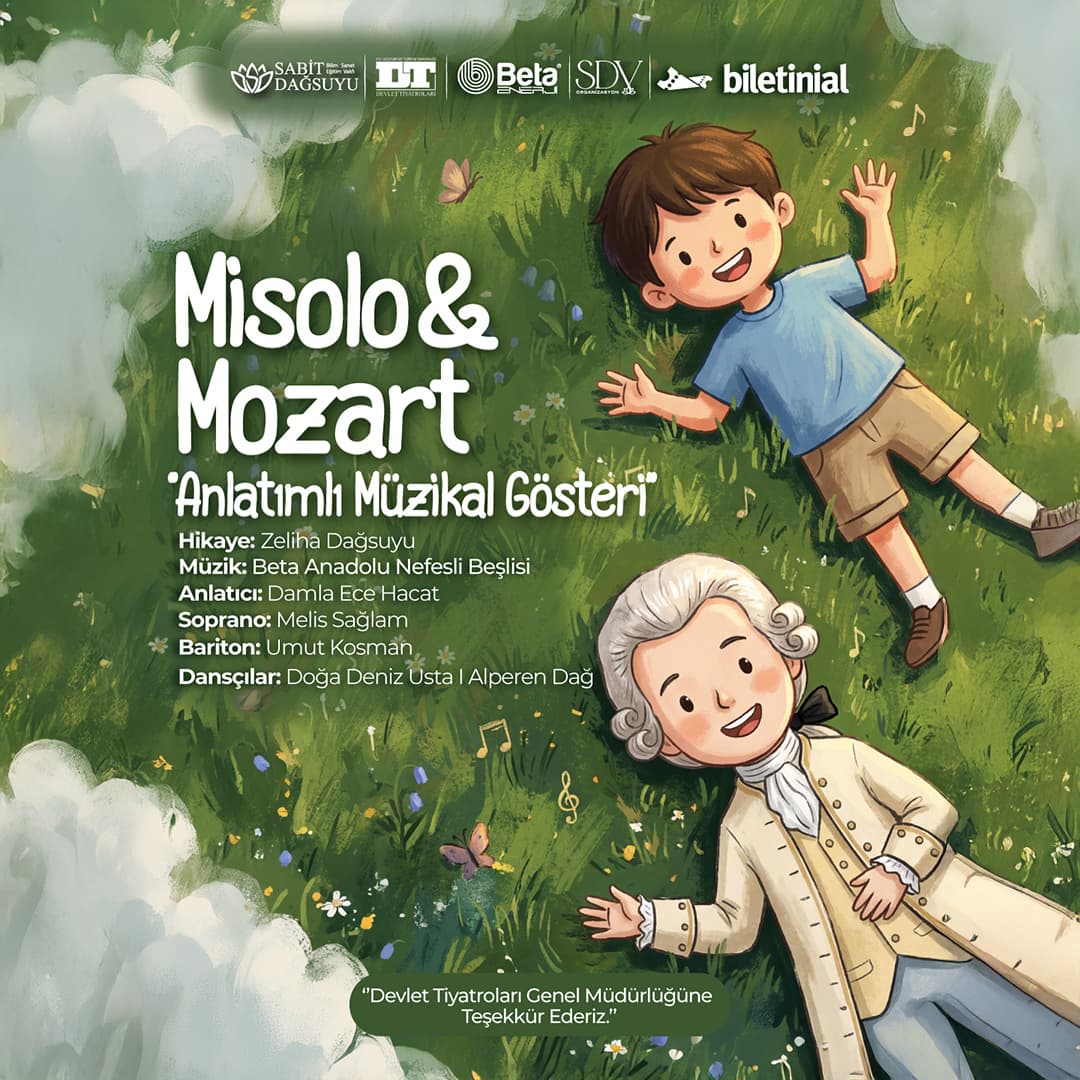 Misolo ve Mozart Anlatımlı Müzikal Gösteri