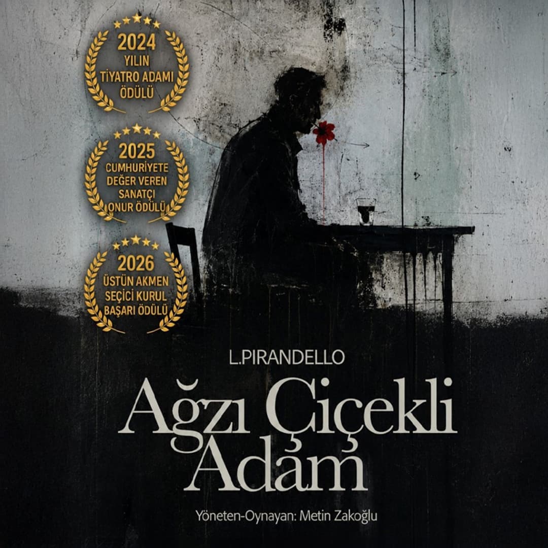 Ağzı Çiçekli Adam