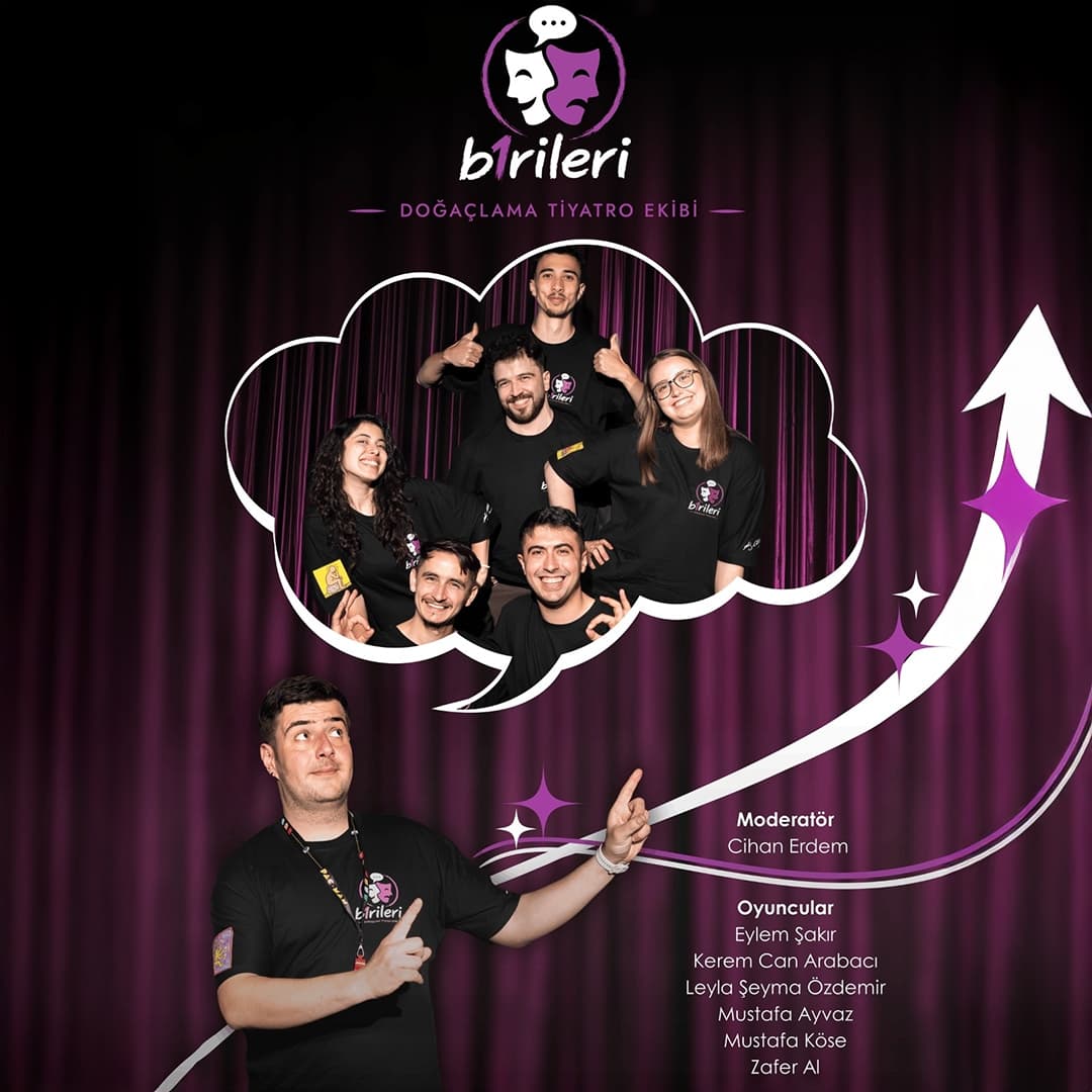 Birileri Doğaçlama Tiyatro Gösterisi Biletleri - ESKİŞEHİR KİM SAHNE