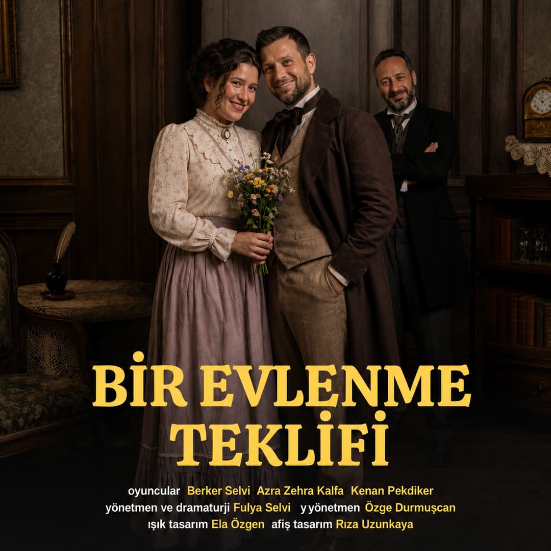 Bir Evlenme Teklifi Biletleri - MERSİN YENİŞEHİR BELEDİYESİ KONFERANS SALONU