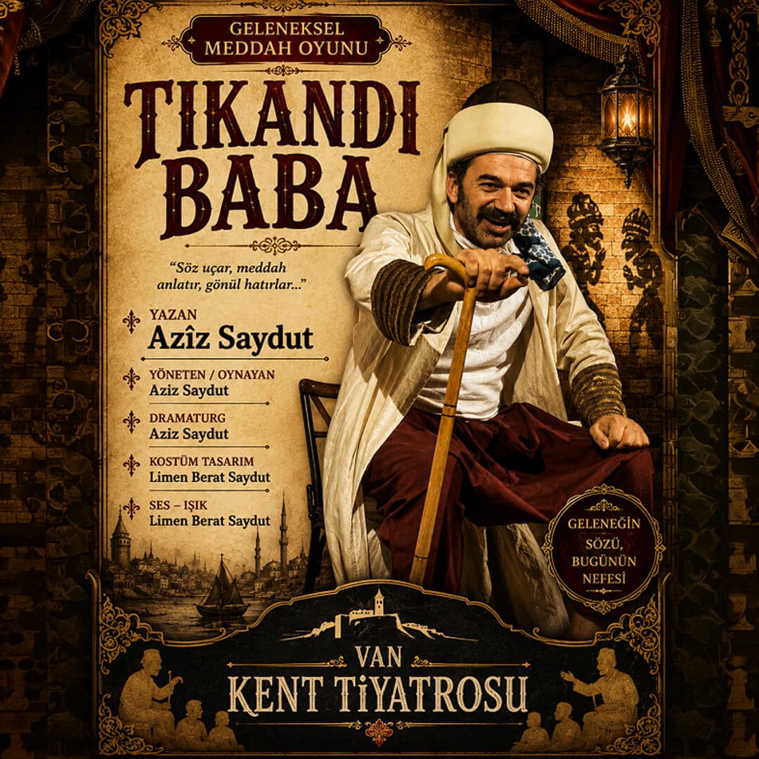 Tıkandı Baba Biletleri - VAN KENT TİYATROSU AZİZ SAYDUT KSM KARAGÖZ KUKLA EVİ