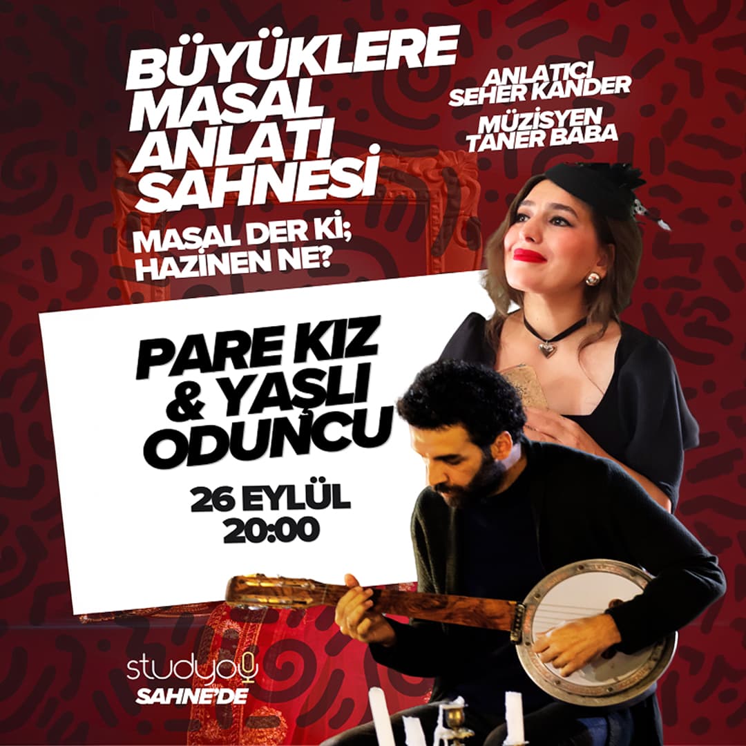 Büyüklere Masal Anlatısı Sahnesi