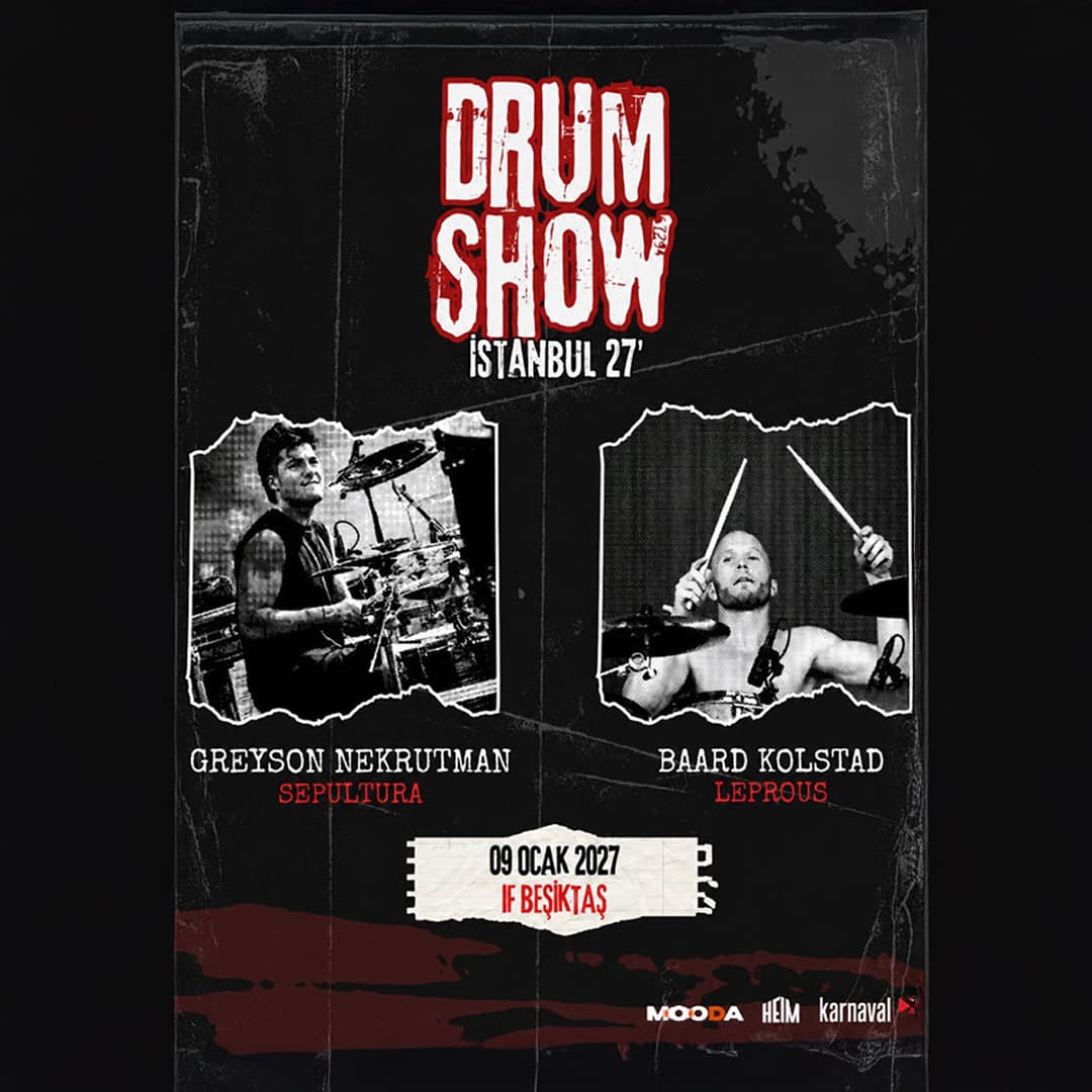 Drum Show İstanbul – Greyson Nekrutman & Baard Kolstad