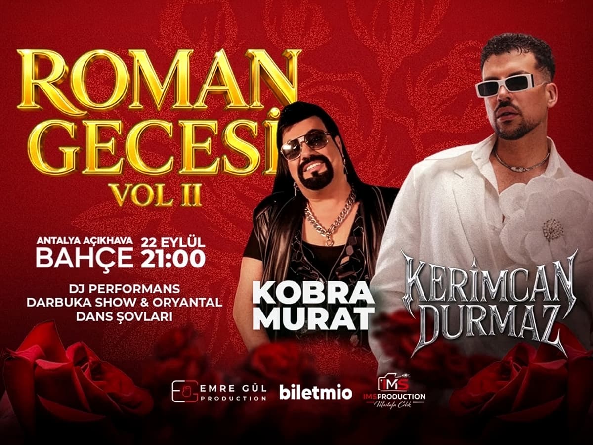 Roman Gecesi VOL 2 (Kerimcan Durmaz & Kobra Murat)