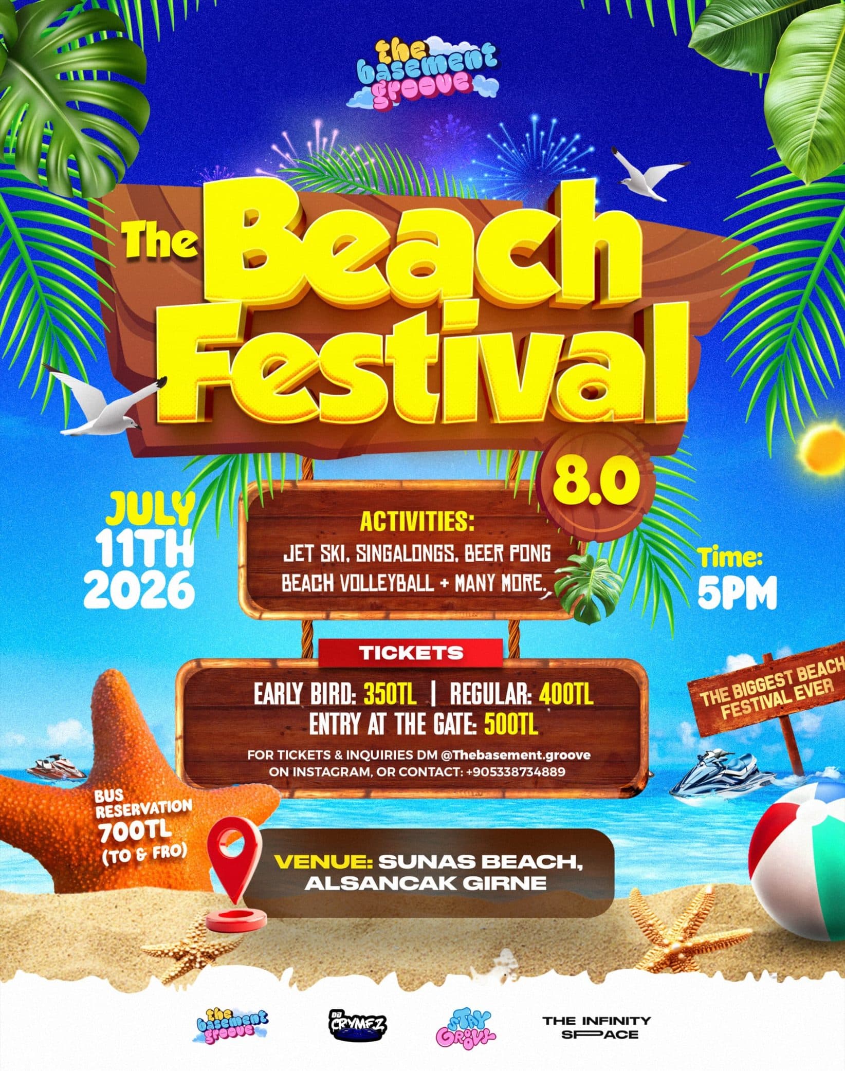 BEACH FESTIVAL 8.0 IS CALLING