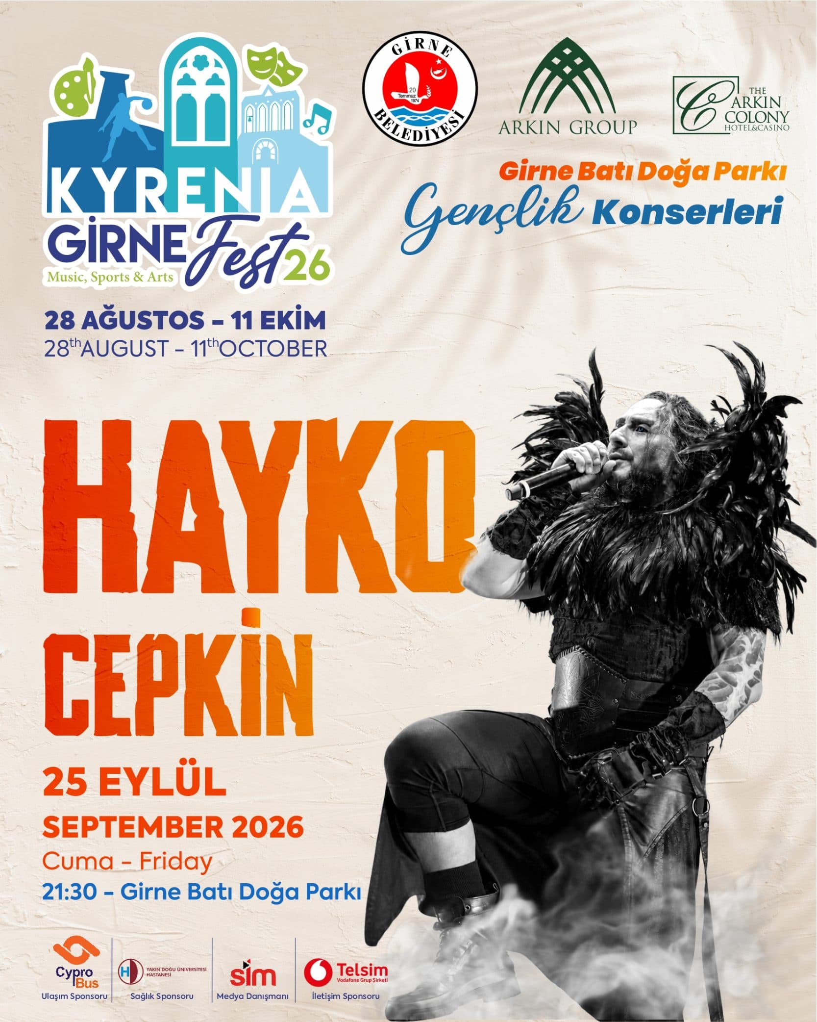 HAYKO CEPKİN & YAŞLI AMCA X GİRNE FEST26
