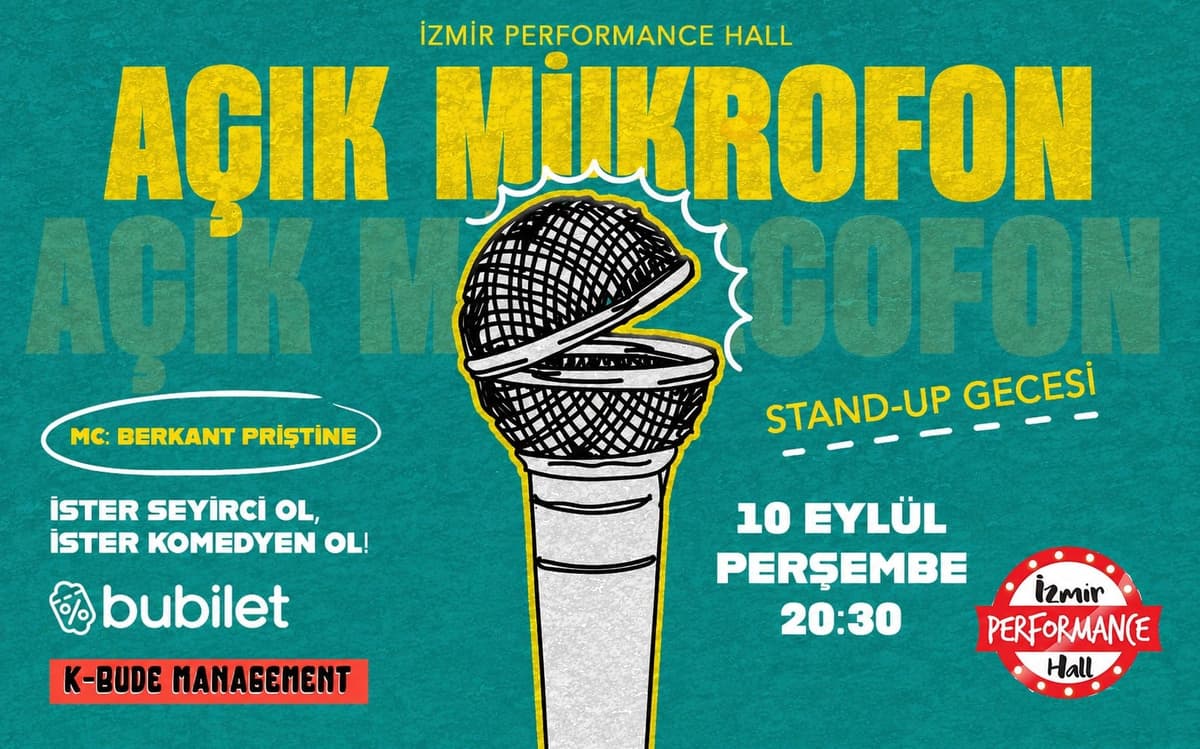 Açık Mikrofon Stand-Up Gecesi