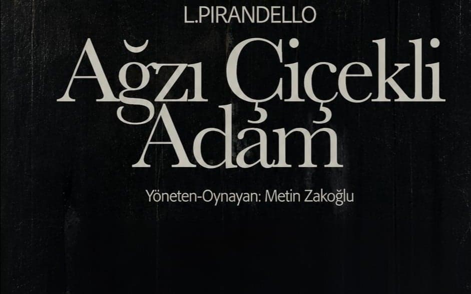 Ağzı Çiçekli Adam