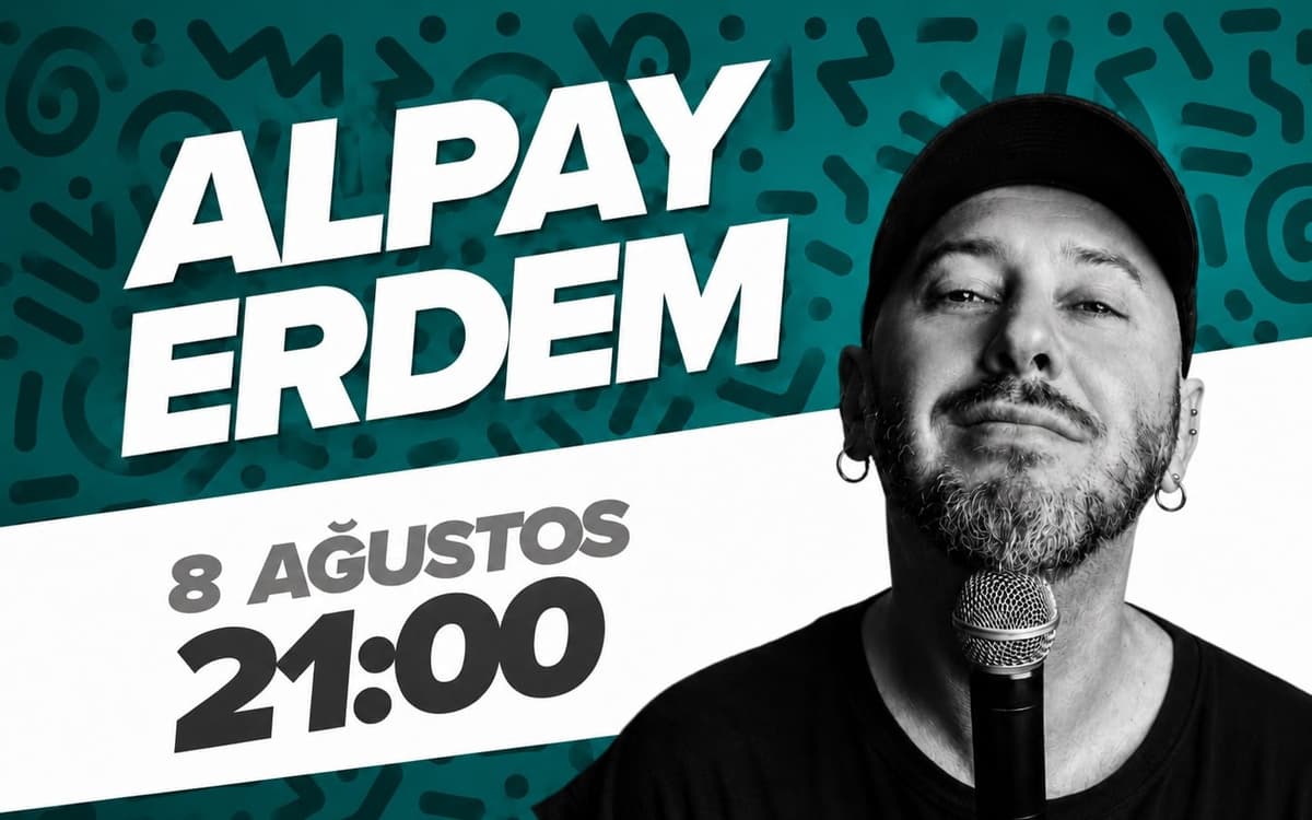 Alpay Erdem – Stand-Up Gösterisi Biletleri - STUDYOU SAHNE