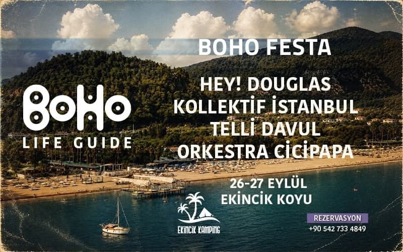 Boho Life Guide - Boho Festa Biletleri - EKİNCİK KAMPİNG