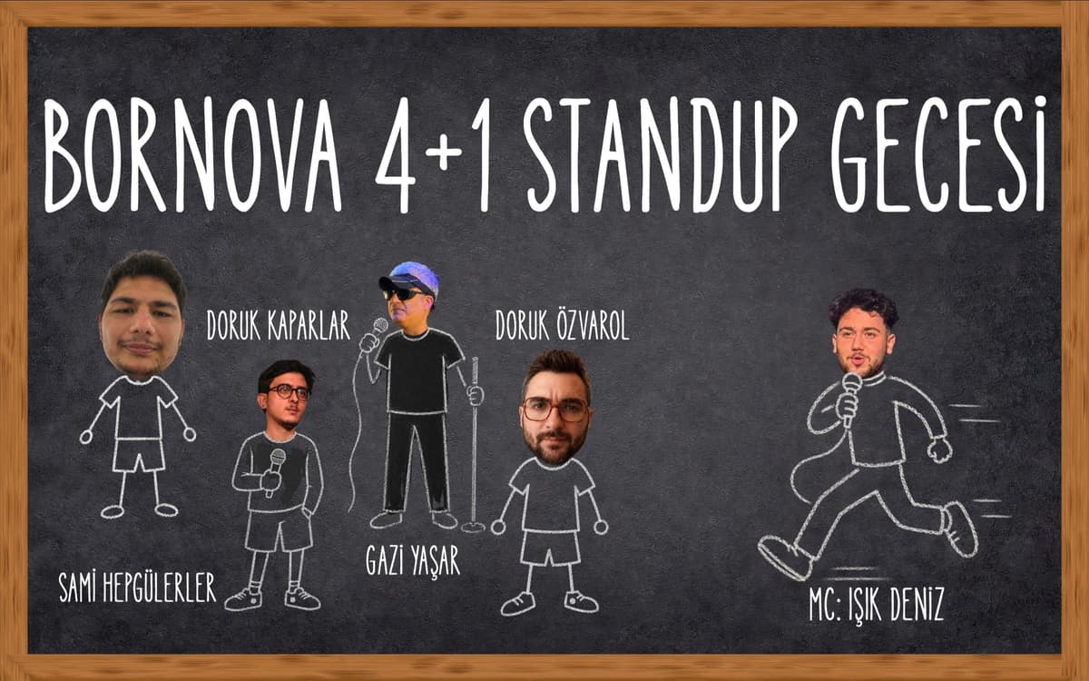 Bornova 4+1 Stand Up Gecesi