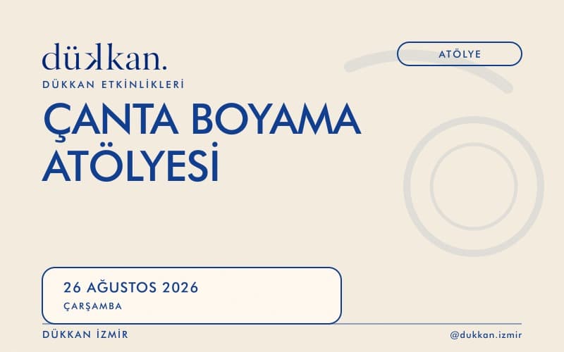 Çanta Boyama Atölyesi Biletleri - DÜKKAN