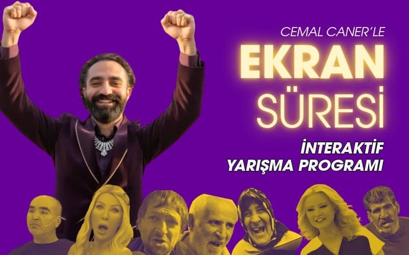 Cemal Caner ile Ekran Süresi – Tatil Ödüllü İnteraktif Yarışma Programı