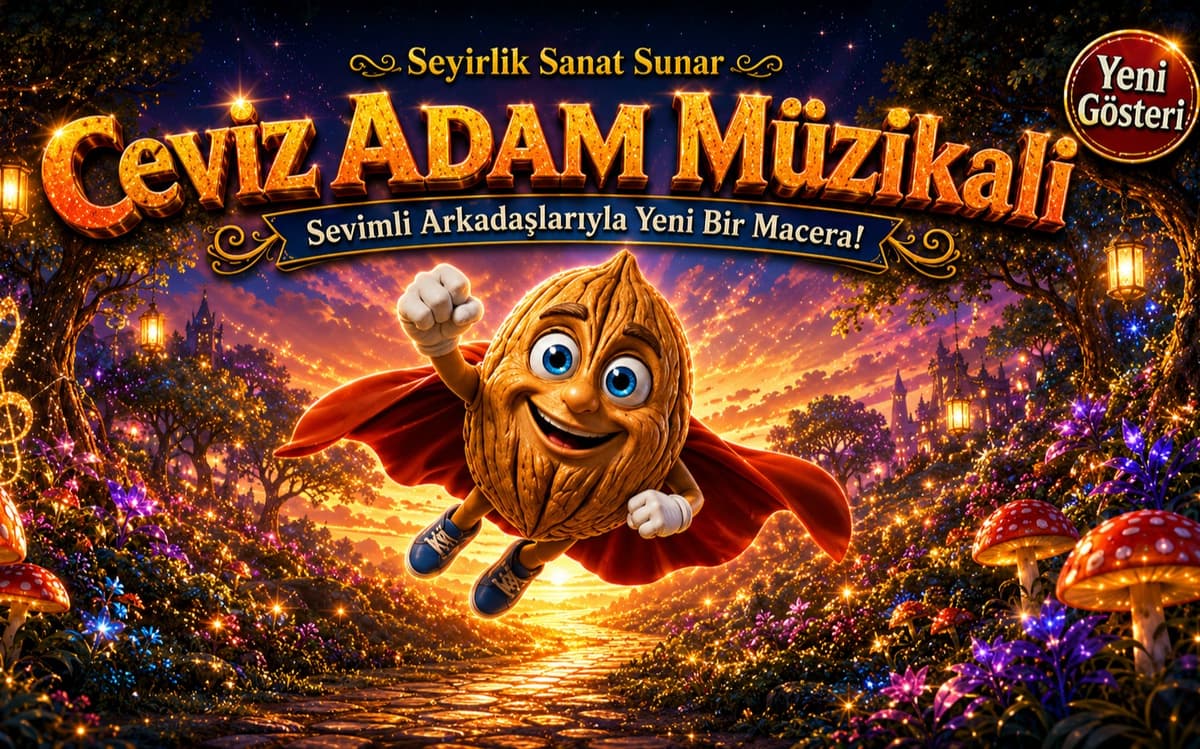 Ceviz Adam Müzikali – Sevimli Arkadaşlarıyla Yeni Bir Macera!